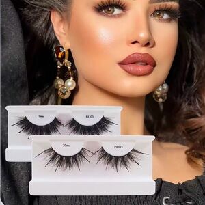 Spike Real Mink High Quality 16mm 18mm 20mm 25mm Volume Fluffy Wispy Strip Lash